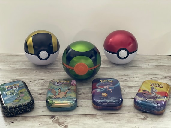 Pokémon mystery pack mini tin, or Poké Ball -repacks *Now includes 2 Special Cards, see description