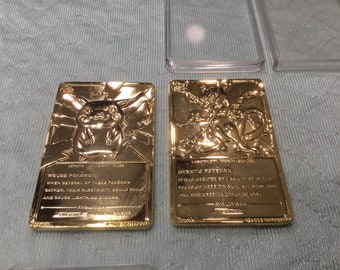 23k Gold Pokemon Etsy 23k Gold Pokemon Etsy