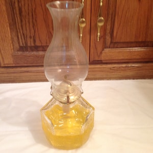 1970&#39;s Lamplight Farms Vintage Oil Lamp, Horse & Buggy Kerosene Oil Lamp, Farmhouse Decor.