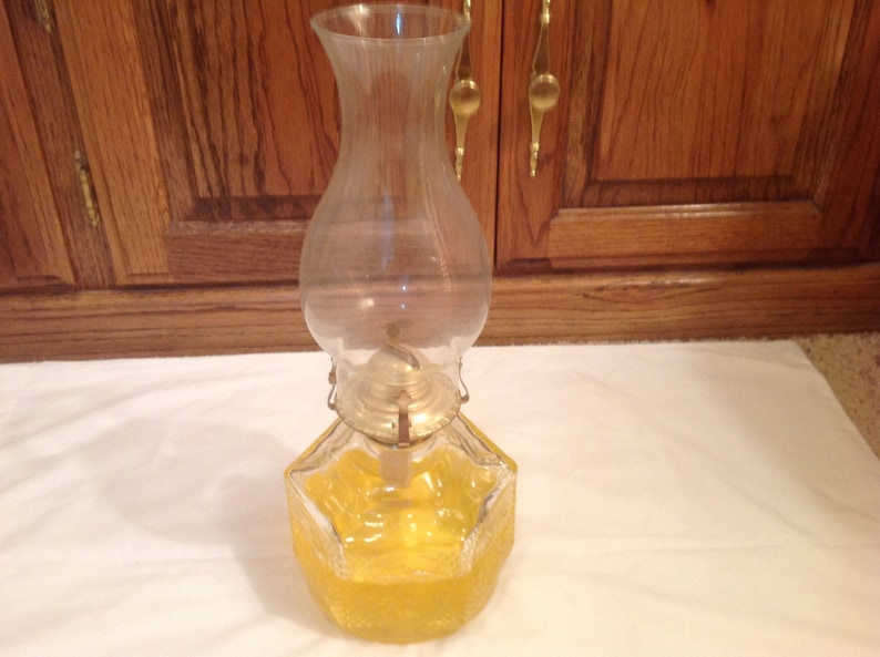 1970's Lamplight Farms Vintage Oil Lamp Horse & Buggy Etsy