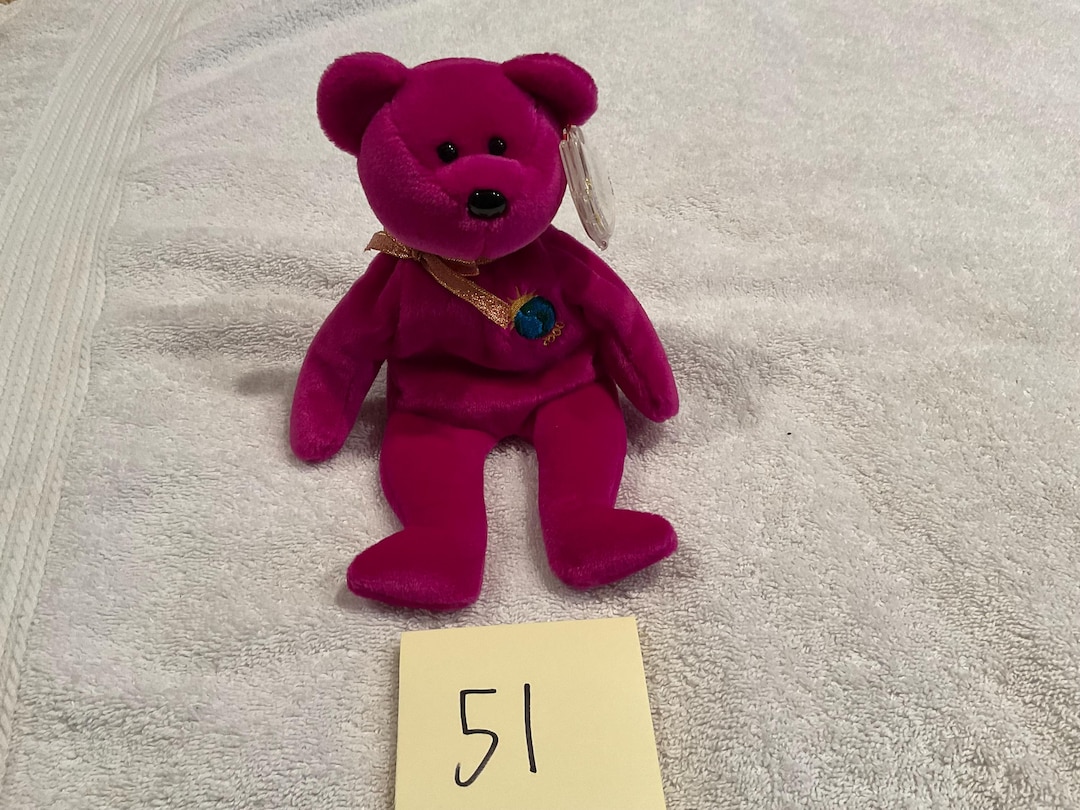 Rare Beanie Millennial Bear Beanie Baby Very Rare Vintage 1999 Ty
