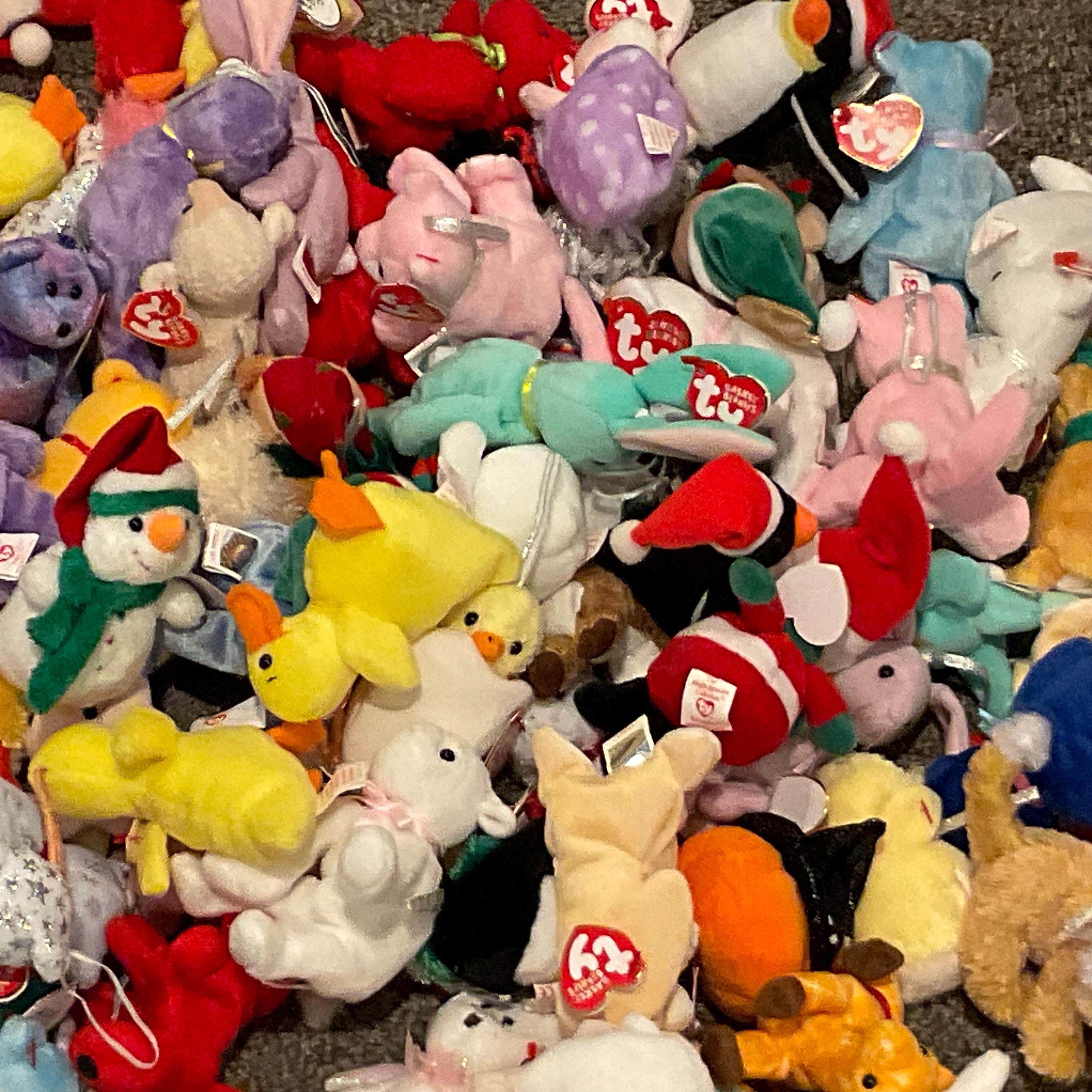 Lot Of 8 McDonald's X Ty Teenie Beanie Babies Vintage 1993