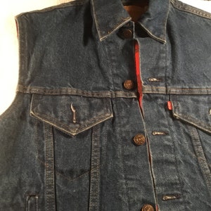 Levis Trucker Vest - Etsy