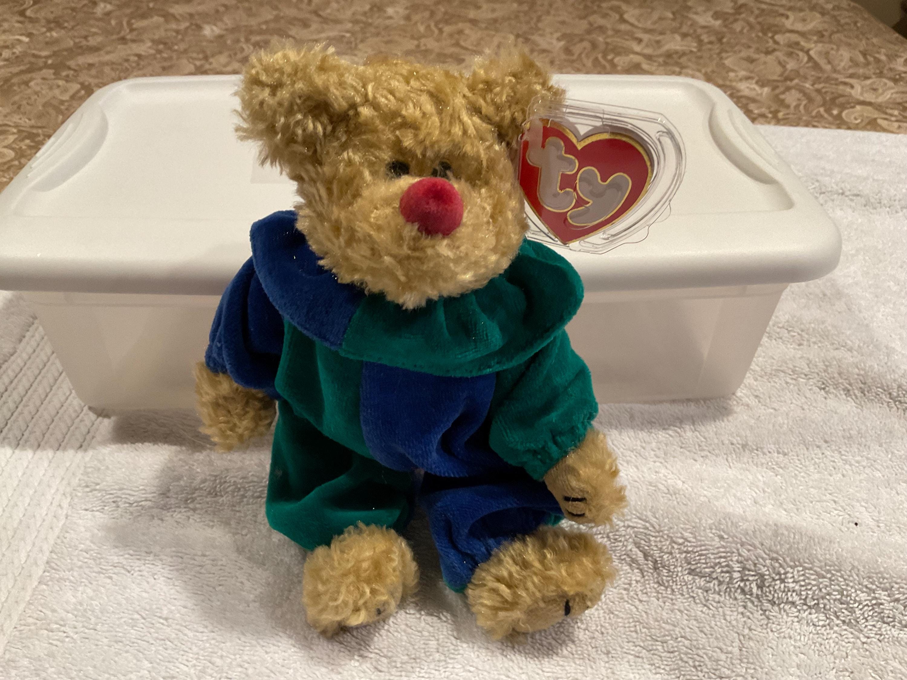 RARE 1993 Ty Beanie Baby Piccadilly the Bear ~ Attic Treasures