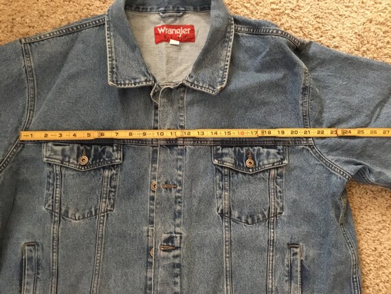 Vintage 80's - 90's Wrangler Hero Denim Jacket, Size XL. - Etsy