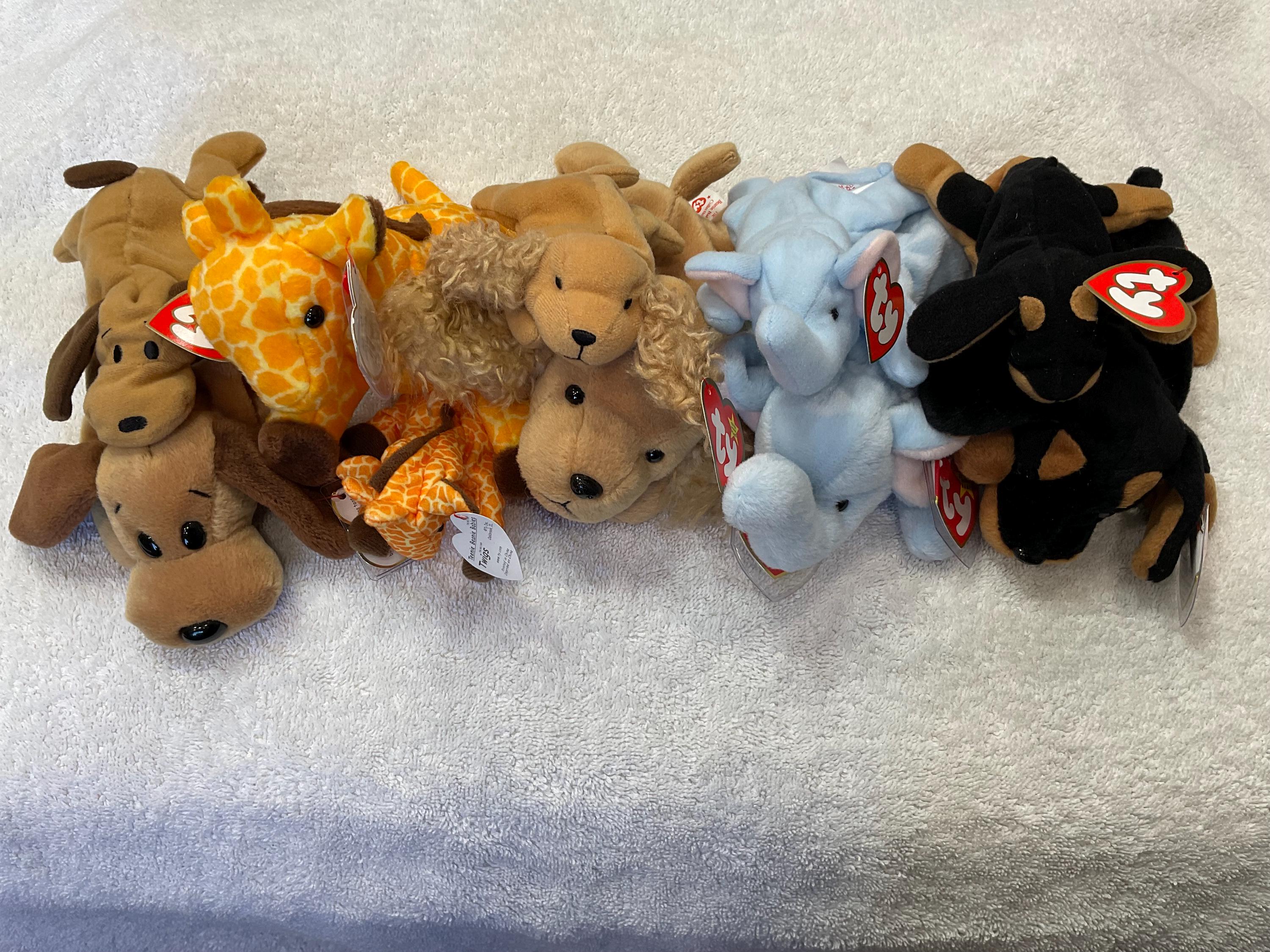 5 TY BEANIE Baby Sets (beanie Baby & Tennie Beanie) 1- 