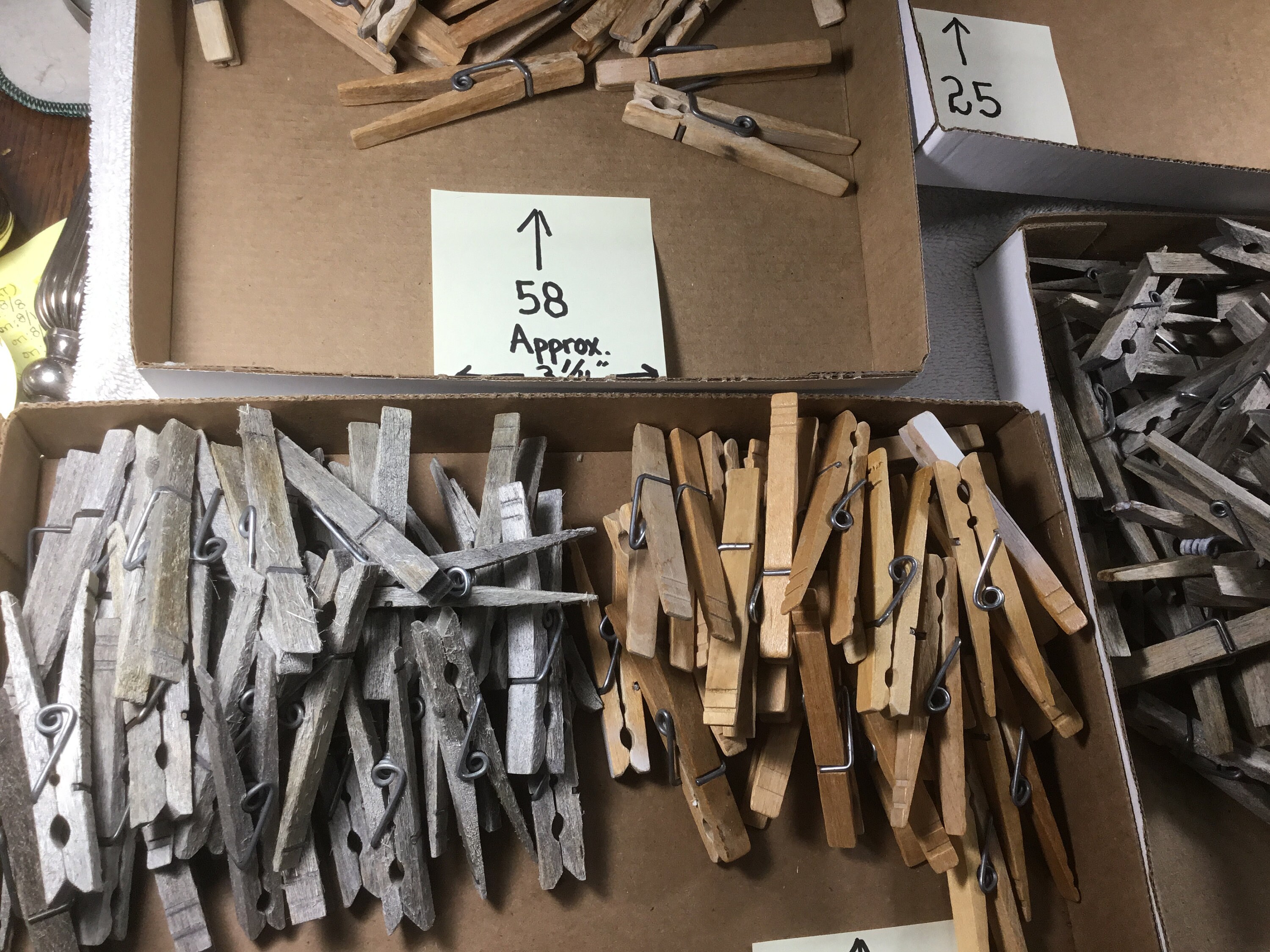 HUGE LOT of 330 Different Types & Styles of Wooden Clothespins Etsy