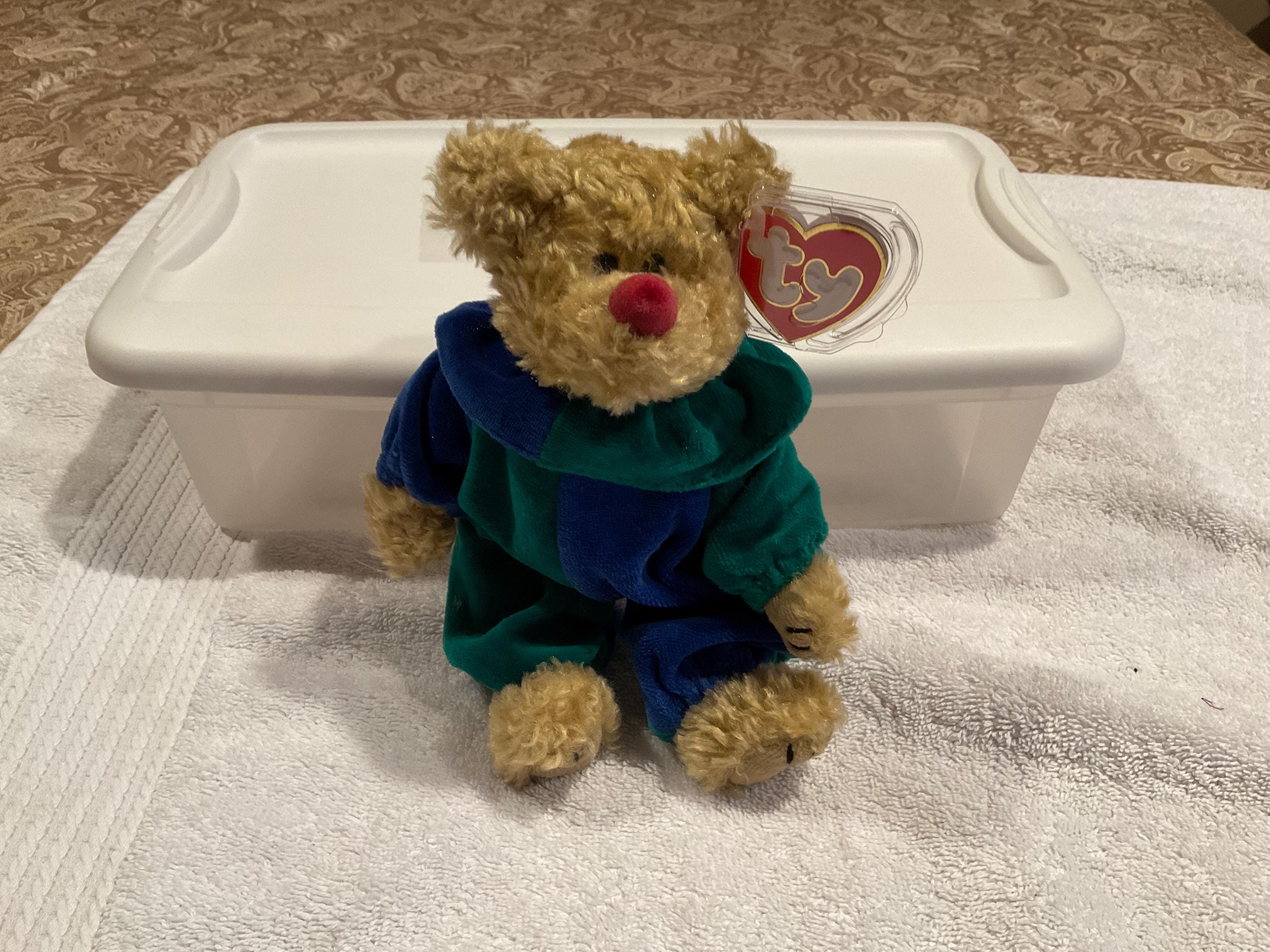 RARE 1993 Ty Beanie Baby Piccadilly the Bear ~ Attic Treasures