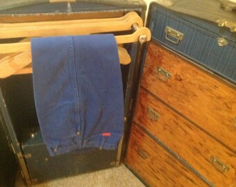 Indigo Blue Vintage Wrangler Jeans, Rodeo Queen Wrangler Jeans, 7/8 x 36, Very Nice Condition.