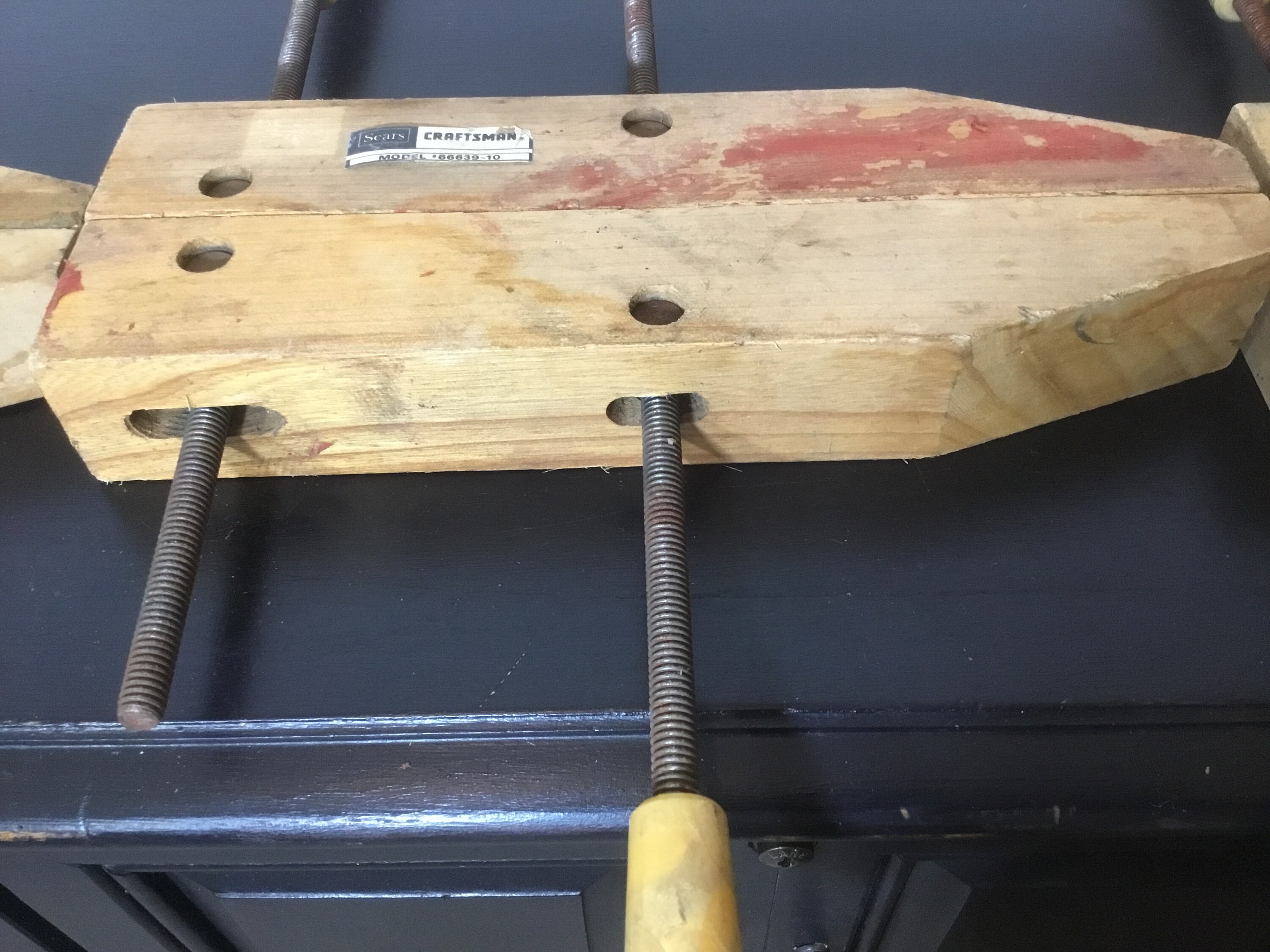 Lot of 3 1970s Sears Craftsman Wood Clamps 1 14 & 2 Etsy