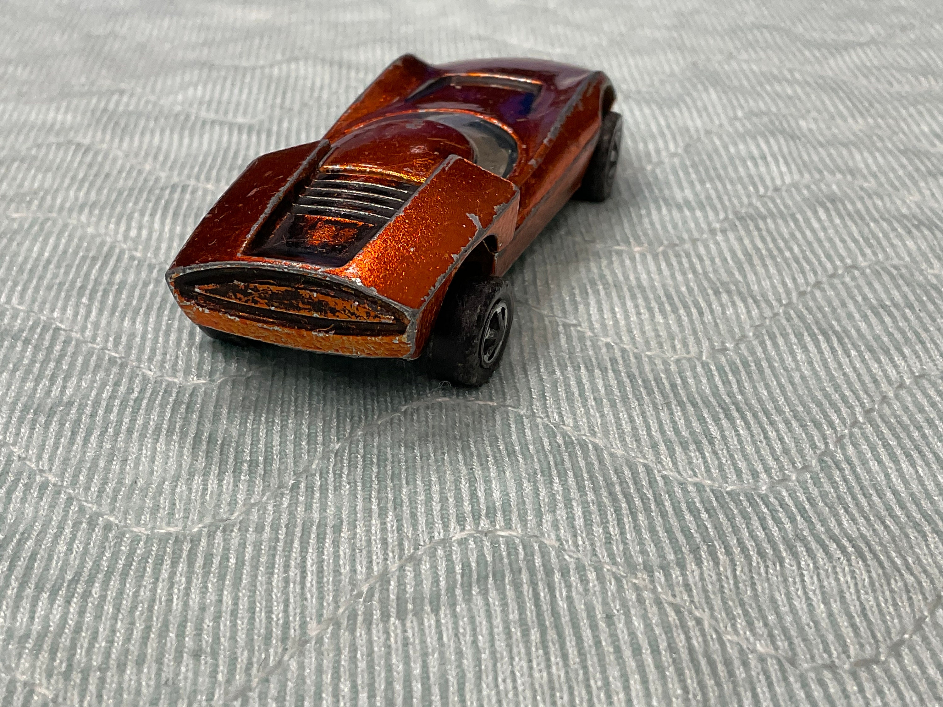 1968 Hot Wheels Redline TURBOFIRE Metallic Orange White Interior