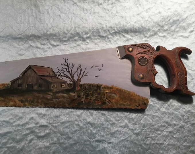 1940's the Simonds Saw Co Mfg Pat Dec 27th 1887 Warranted Customized