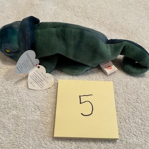 Retired &quot;RAINBOW&quot; Ty Beanie Baby ~ Date Of Birth: October 14, 1997 ~ PE Pellets ~ Near Mint/Outstanding Condition ~