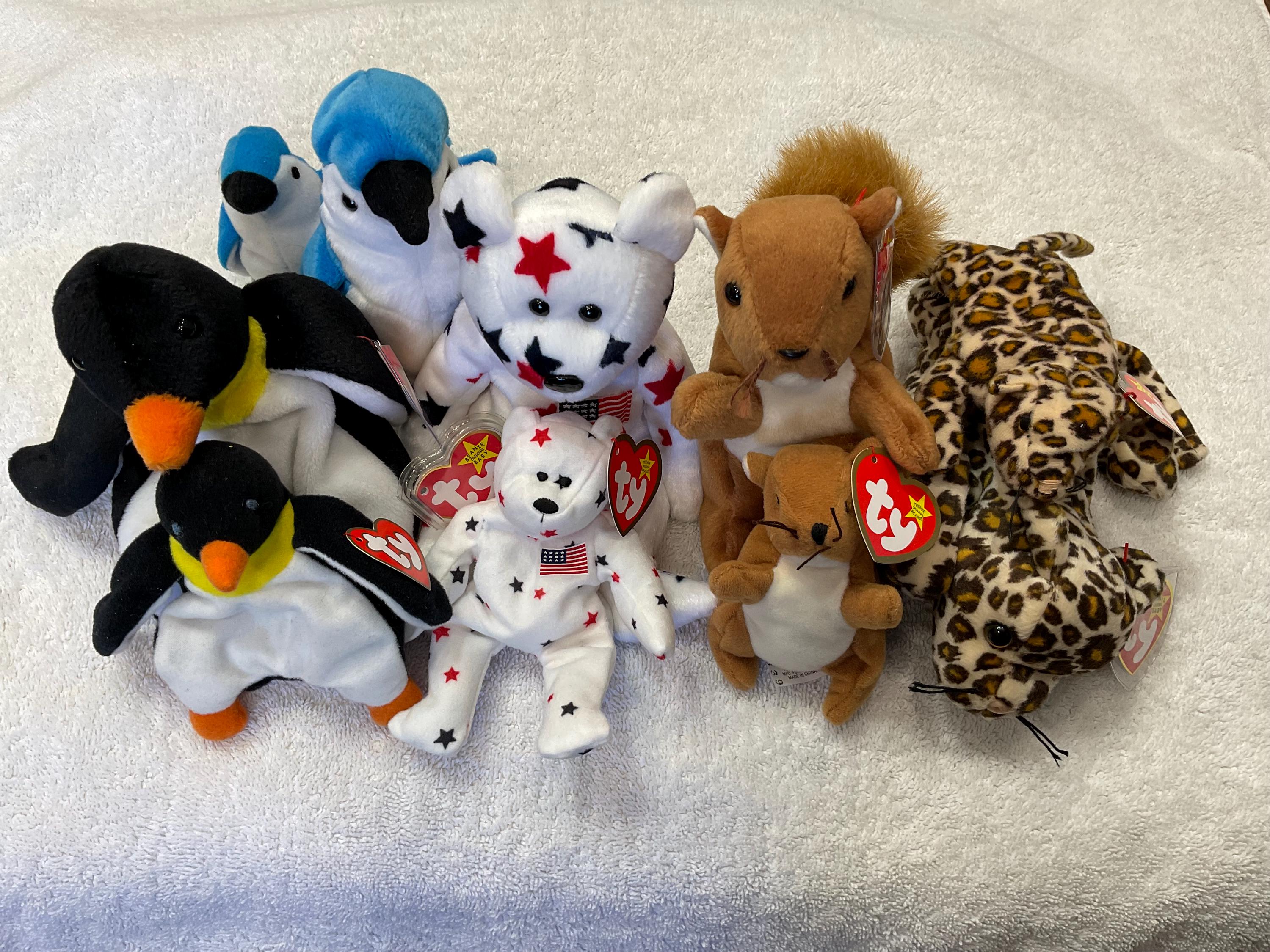 5 TY BEANIE Baby Sets (beanie Baby & Tennie Beanie) 1- 