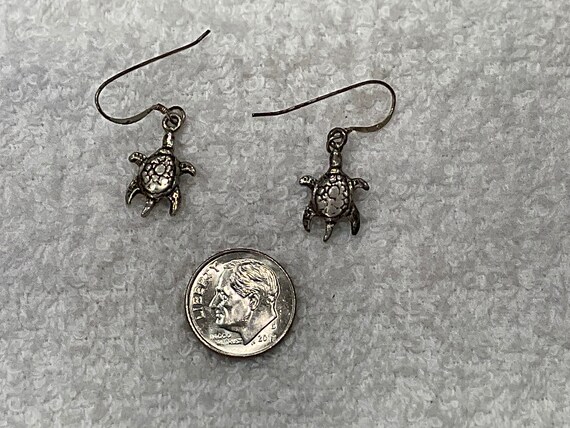 Pair Of Dainty/Tiny 1970's Signed "GS" Native Ame… - image 1