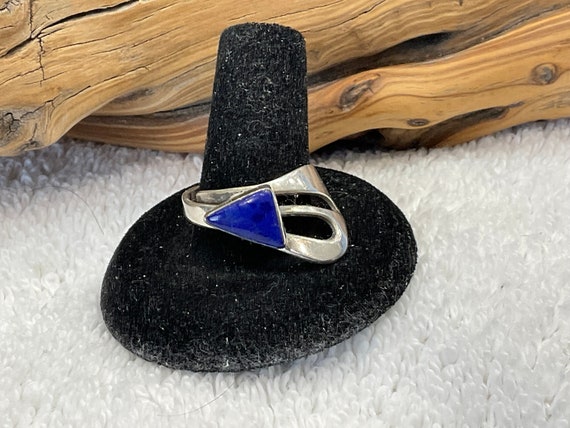 Beautiful Sterling Silver Azurite Ring ~ Size 8 1… - image 10