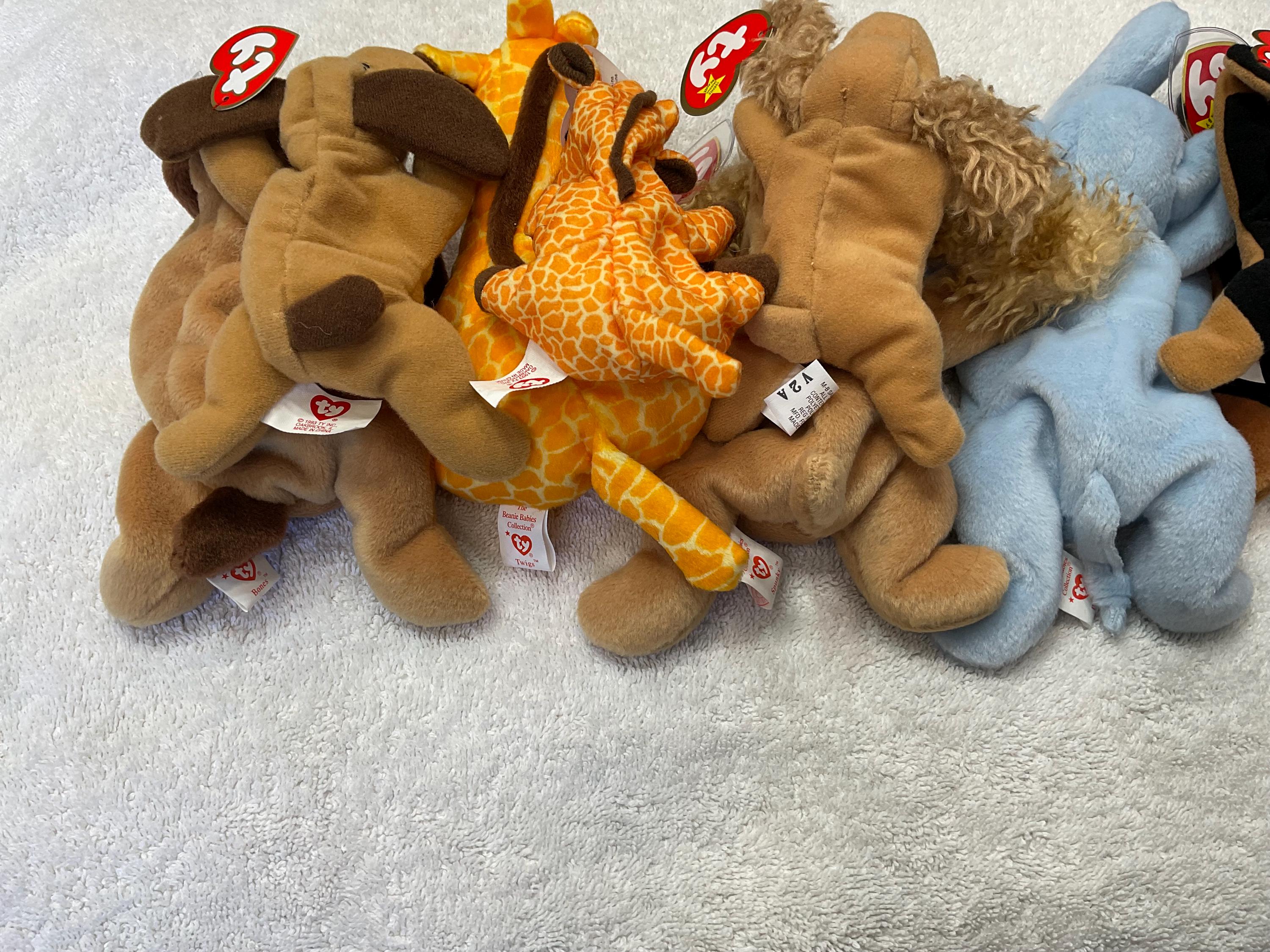 5 TY BEANIE Baby Sets (beanie Baby & Tennie Beanie) 1- 
