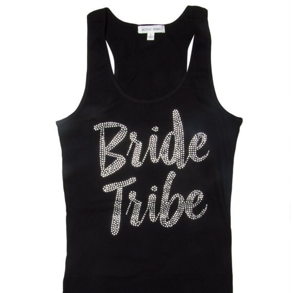 bride tribe tank tops