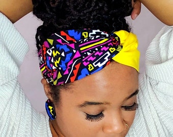 Tribal Two Faced Turban Headband