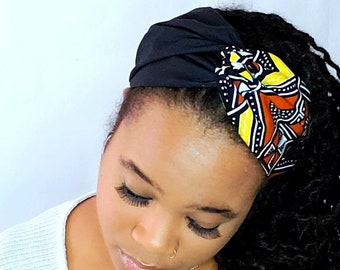 Leyla Two Faced Turban Headband