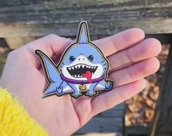 Jeff the shark sticker
