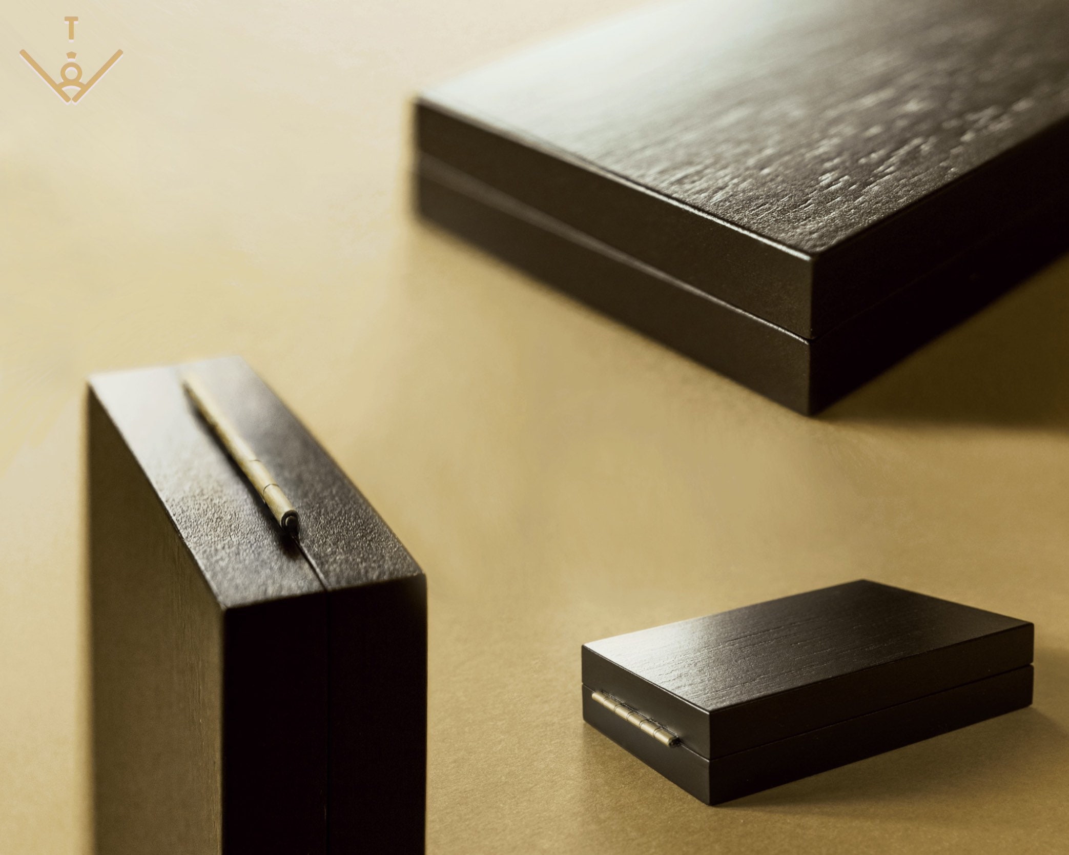 Slim Engagement Ring Box Black Proposal Ring Box Thin Wooden Etsy