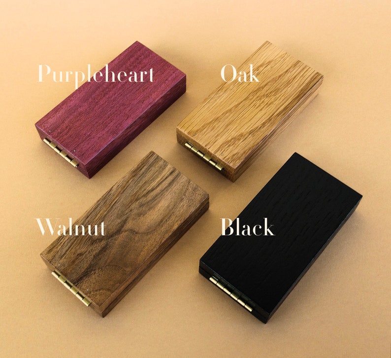 Slim Engagement Ring Box With Led Light Proposal Ring Box Etsy