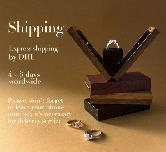custom ring box with light