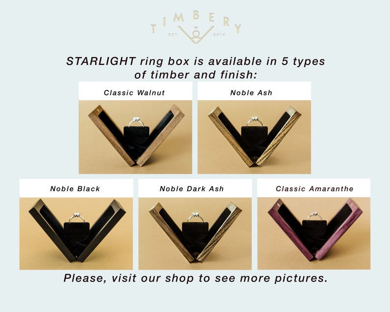 timbery ring box
