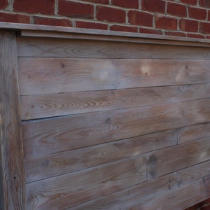Local Pickup Only Nashville, TNHeadboard, Rustic Headboard, Wooden Headboard, Weathered Headboard. image 1