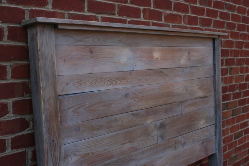 Local Pickup Only Nashville, TNHeadboard, Rustic Headboard, Wooden Headboard, Weathered Headboard. image 1