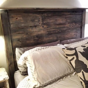 Local Pickup Only Nashville, TNHeadboard, Rustic Headboard, Wooden Headboard, Weathered Headboard. image 4