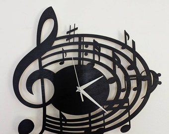Music Clock | Wall Clock