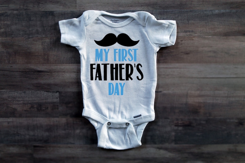 My First Father/'s Day Onesie