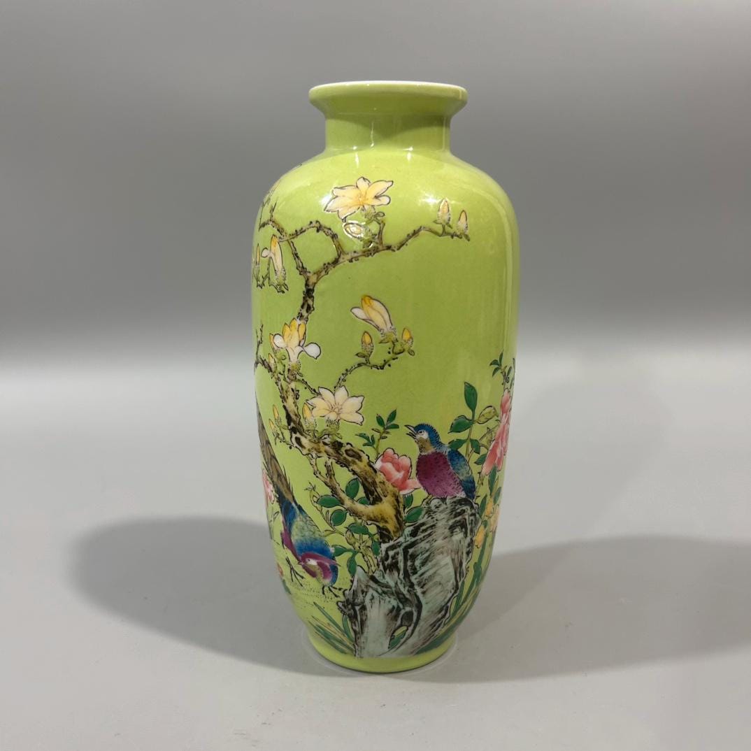 Chinese bird vase - Etsy 日本