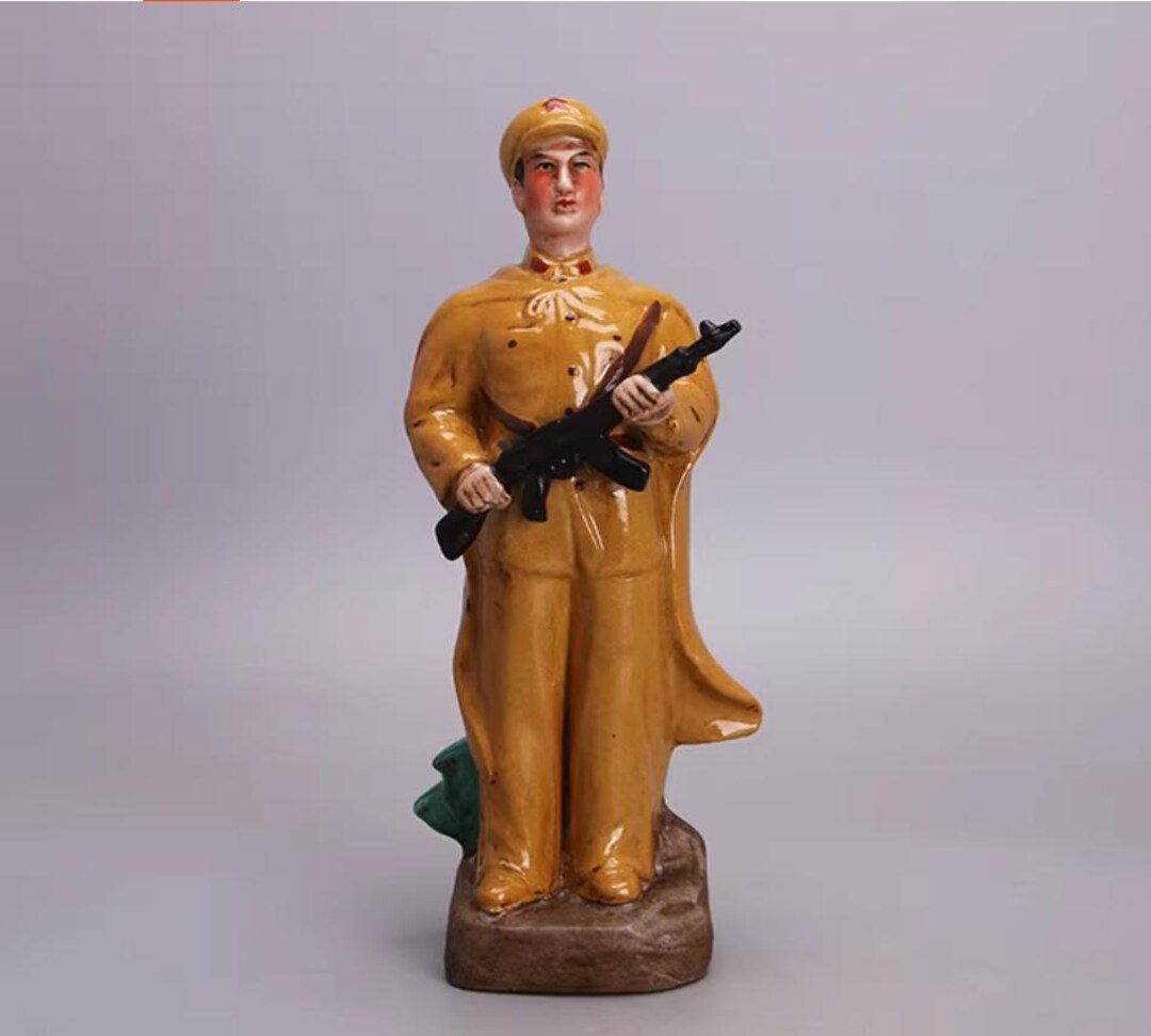 Nice Chinese Antique Collectable Art Hand Painting Cultural Revolution ...