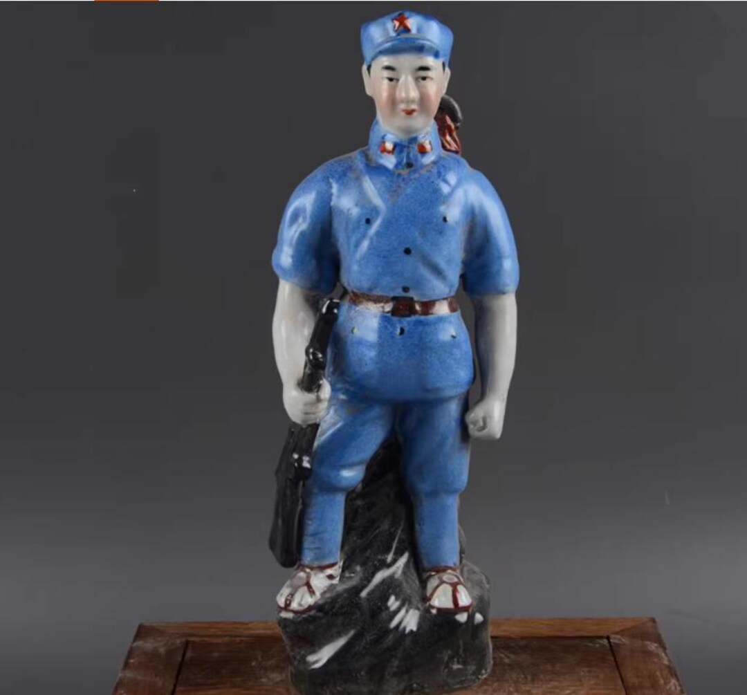 Nice Chinese Antique Collectable Art Hand Painting Cultural Revolution ...