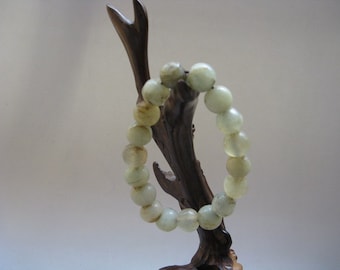 Gratis envío a mano tallada Natural Xiu Jade tallada pulsera de abalorios
