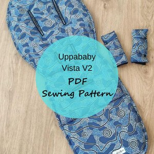 PDF Sewing Pattern For Uppababy Vista V2 & V2 Rumble Seat