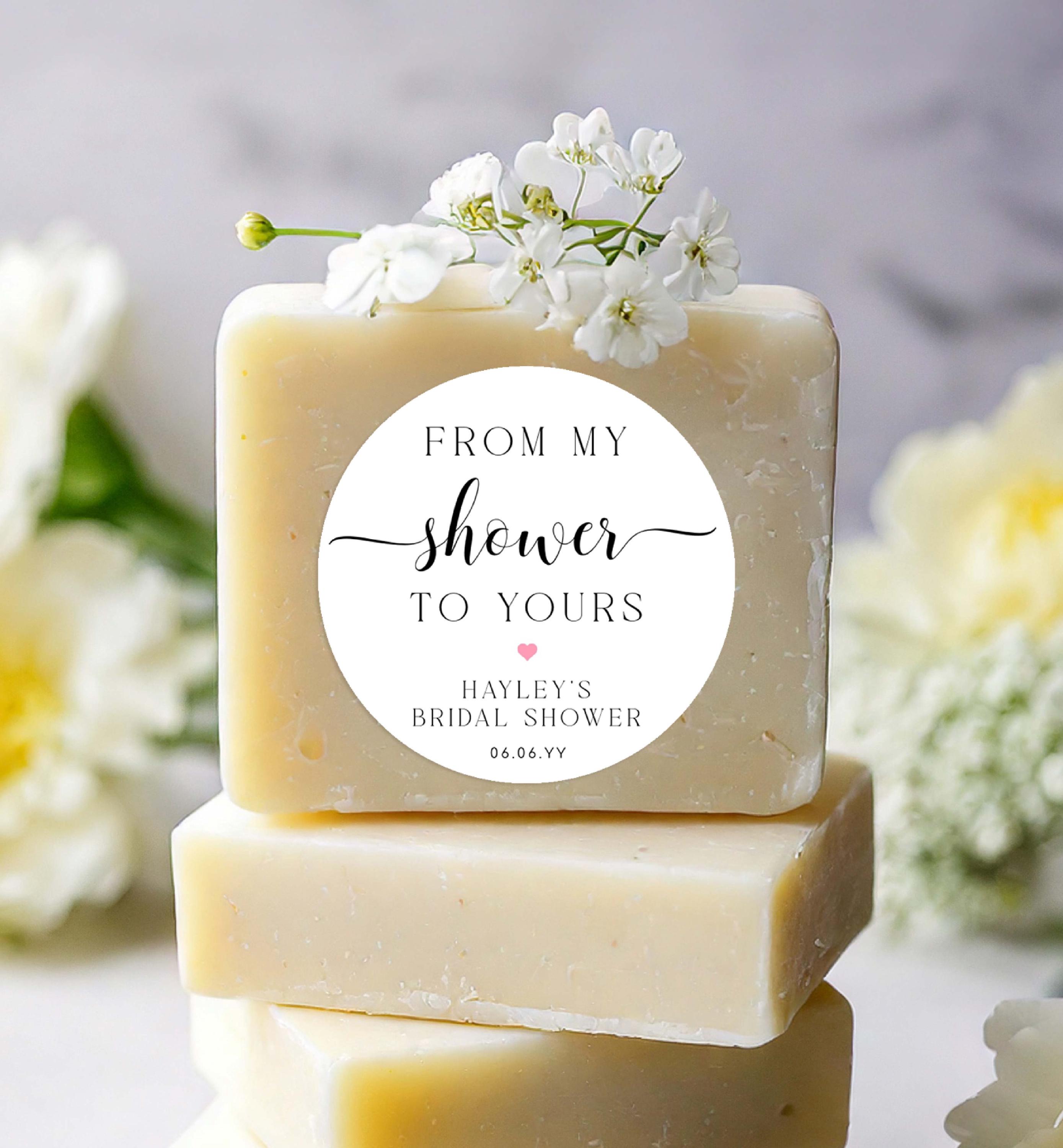 From My Shower To Yours Soap Favor Tag, Modern Minimalist Bridal Shower Soap Favor Tag, Printable Baby Shower Bath Bomb Favor Tags, Leyton