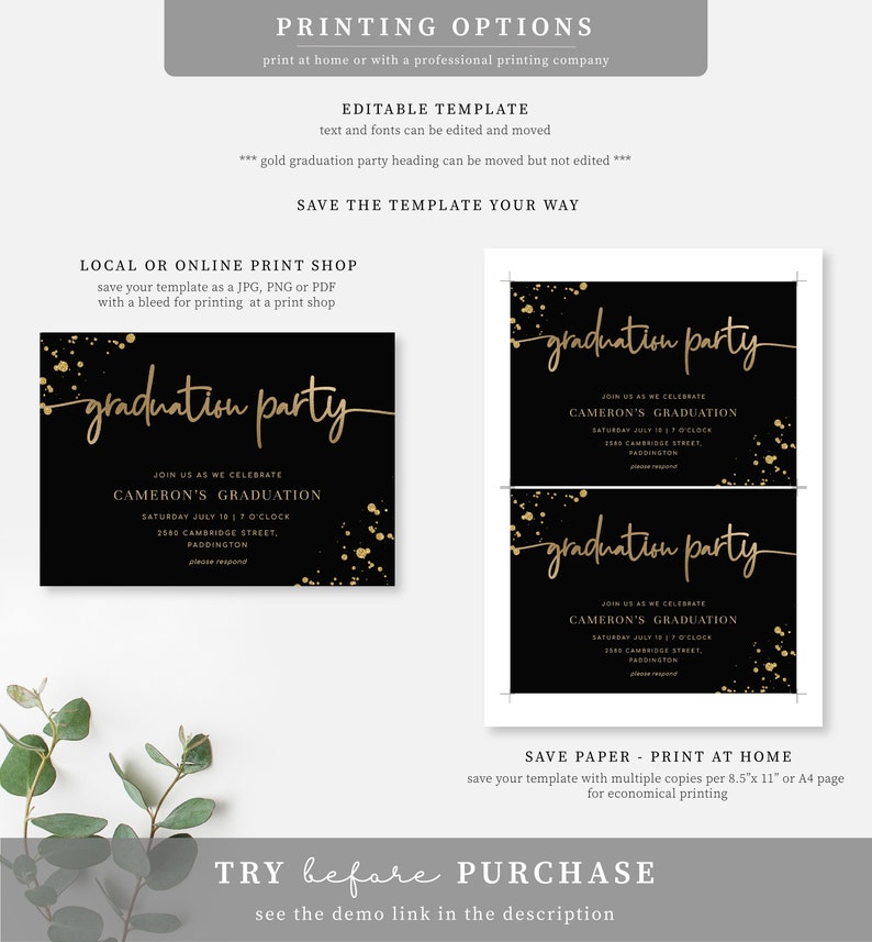 black-gold-graduation-party-invitation-printable-unisex-etsy-uk