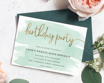 Birthday Invitations