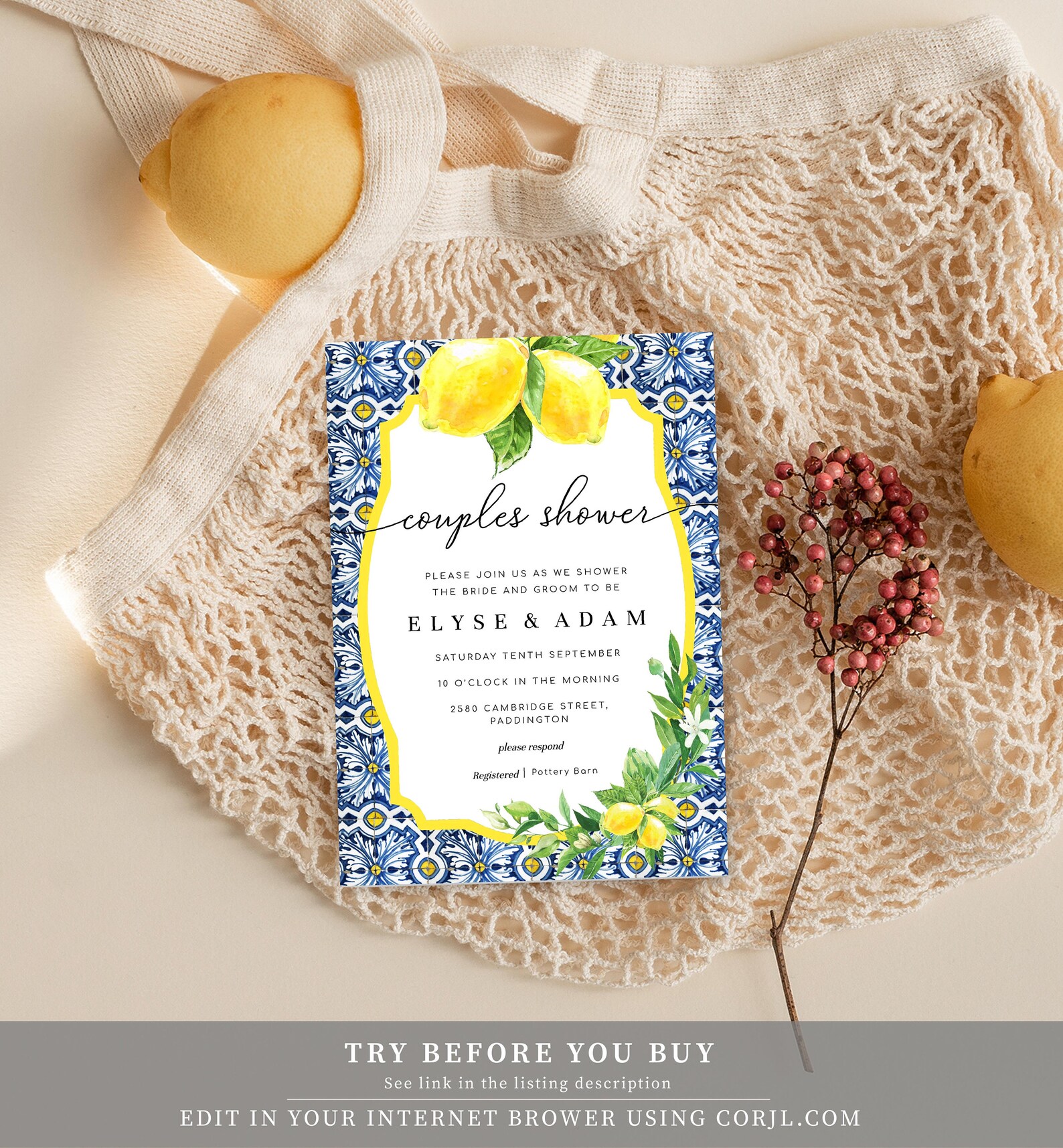 Couples Shower Printable Invitation Wedding Shower Baby - Etsy