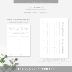 How Old Was the Bride Photo Game Printable Poster, Minimalist Baby ...