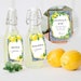 Printable Juice Tags and Mimosa Bar Sign Positano Blue Tile - Etsy ...
