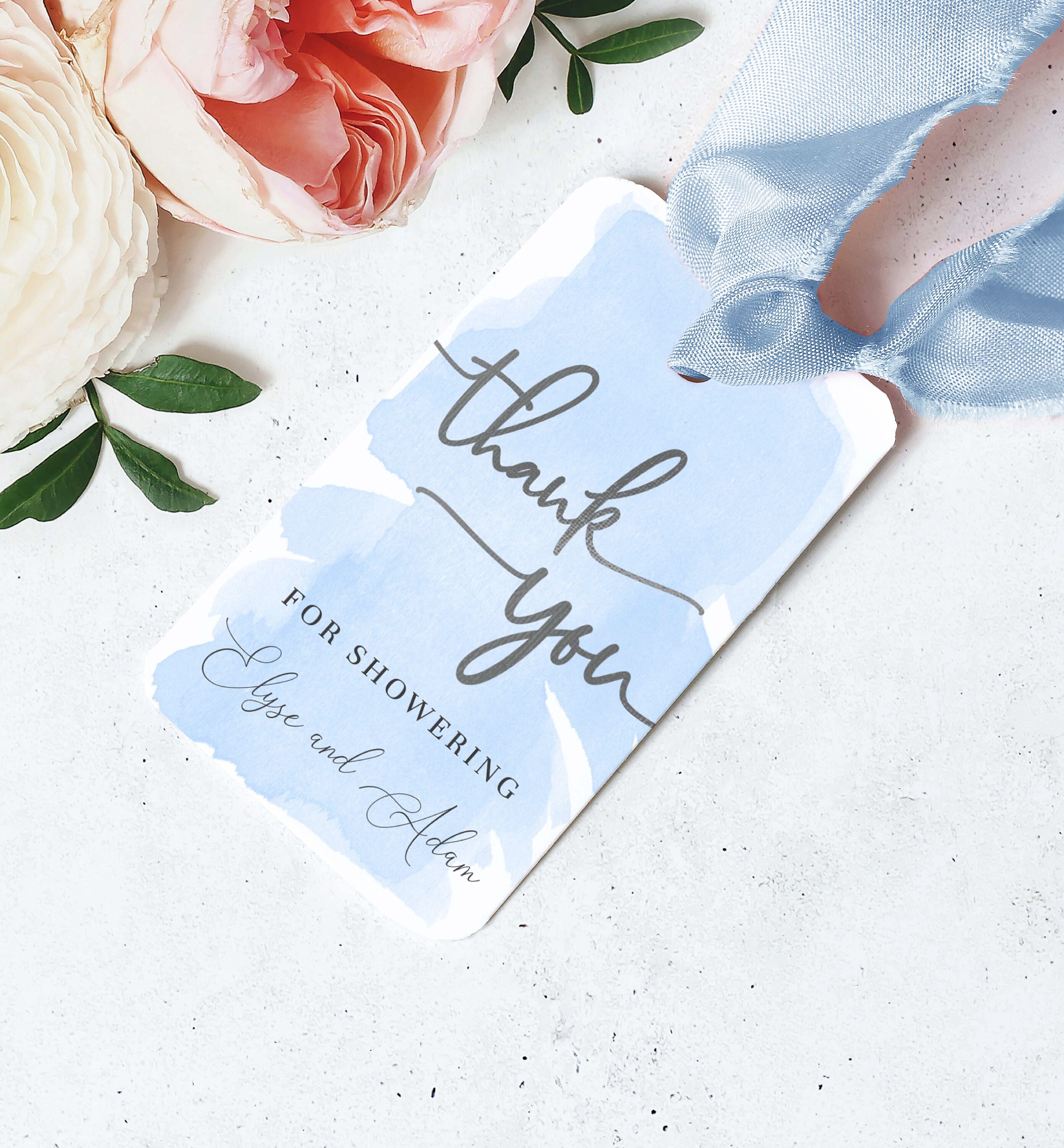 Printable Baby Shower Games Bundle, Blue Watercolour, Silver, Boy Baby ...