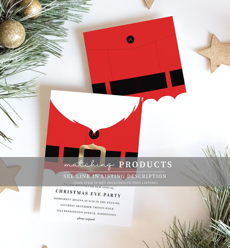 Printable Christmas Wine Bottle Tag Santa Wine Bottle Bib - Etsy