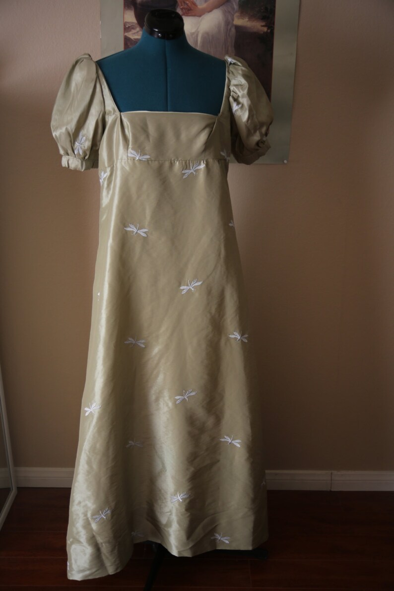 Custom regency dress You send me all the materials of your choice