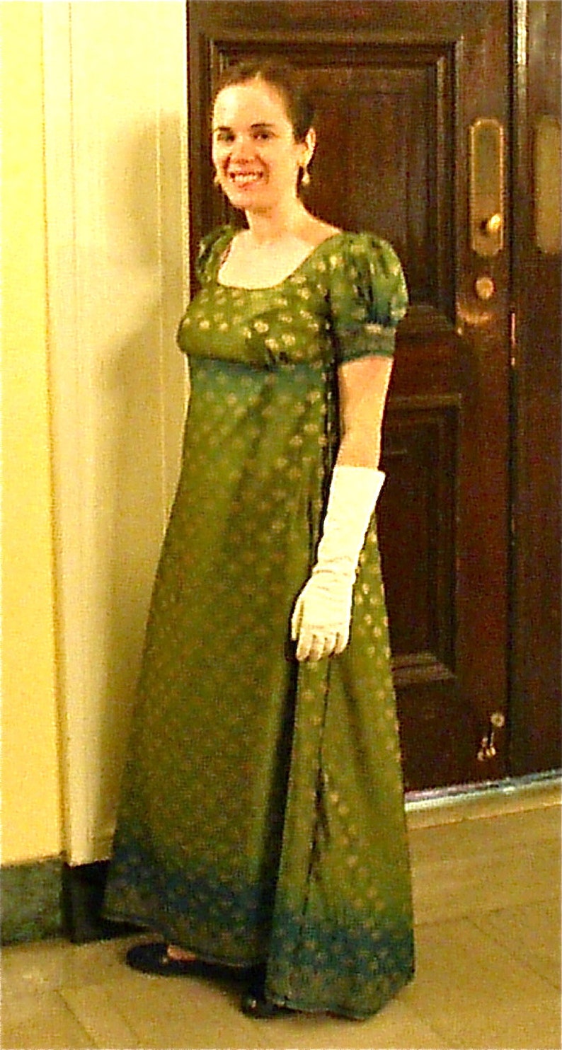 Custom regency dress You send me all the materials of your choice