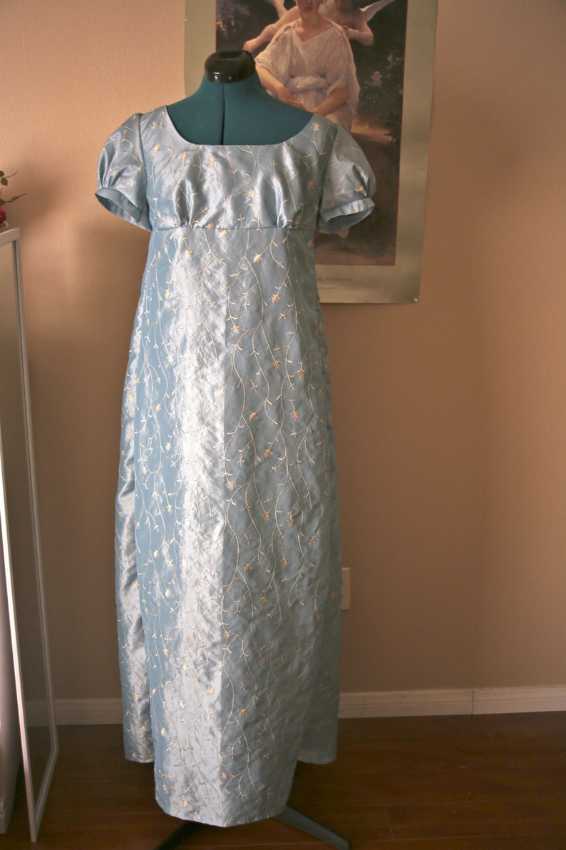 Custom regency dress You send me all the materials of your choice